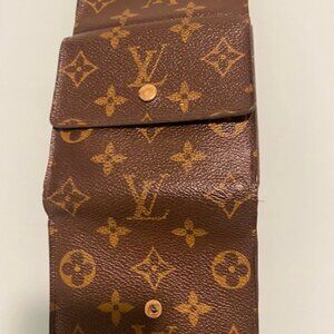 Louis Vuitton Monogram Wallet Made in USA Early 2000s Excellent Condition w/ Box